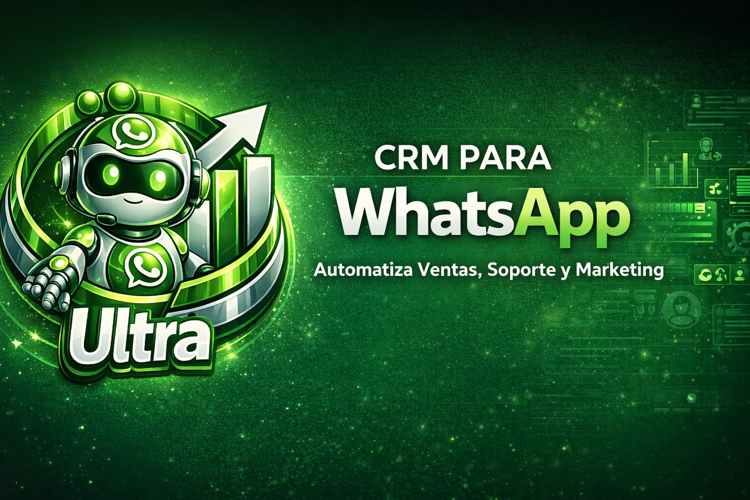 Dashboard preview showing analytics and chat interface